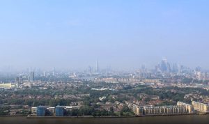 Веб камера Великобритании, Лондон, панорама из отеля Novotel London Canary Wharf 4*