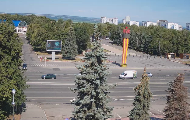 Площадь Ленина в Уфе