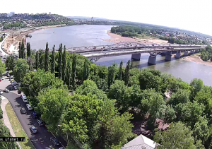 Веб камера Уфа, мост через реку Белая