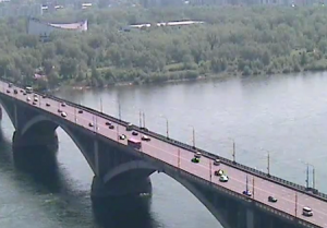 Веб камера Красноярска, Коммунальный мост
