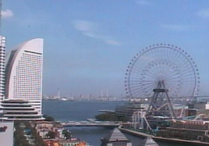 Веб камера Япония, Иокогама, Токийский залив