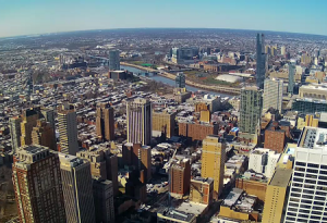 Веб камера Пенсильвания, Филадельфия, Смотровая площадка One Liberty, вид на запад
