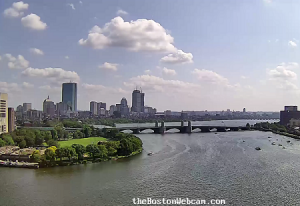 Веб камера Бостона, река Чарльз