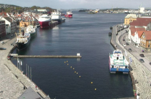Веб камера Норвегия, Ставангер, гавань Воген (Vågen)