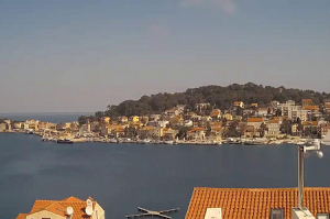 Веб камера Хорватия, Мали-Лошинь, вход в бухту