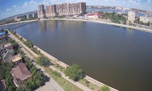 Веб камера Астрахань, улица Набережная Приволжского Затона, дом 25