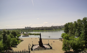 Веб камера Иркутск, Памятник Александру III
