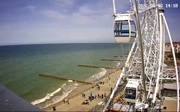 Веб-камера в Кирилловке с видом на Азовское море