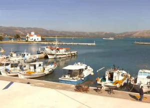 Веб камера Греция, Элафонисос, гавань