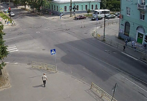 Веб камера Петрозаводск, перекрёсток улиц Невского и Правды