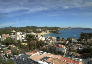 Веб камера Испании, остров Майорка, Пагуэра, панорама