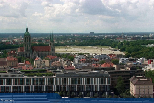 Панорама Мюнхена в Германии