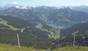 Веб камера Австрия, Целль-ам-Зее, вершина горы Шмиттенхёэ, 2000 метров над уровнем моря