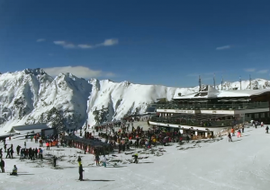 Веб камера Австрия, горнолыжный курорт Ишгль, ресторан Idalp — Panorama