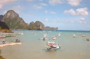 Веб-камера Филиппины, Эль Нидо, Бухта