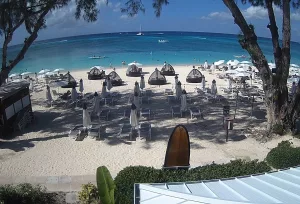 Веб камера Каймановы острова, остров Большой Кайман, Отель The Westin Grand Cayman Seven Mile Beach, Пляж
