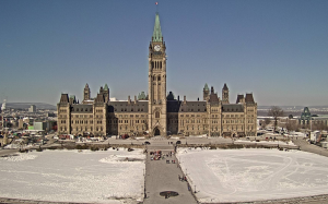 Веб камера Канады, Оттава, Парламентский холм