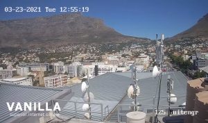 Веб камера ЮАР, Кейптаун, Столовая гора и скала Львиная Голова