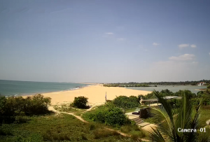 Веб камера Шри-Ланка, лагуна Каппалади из отеля Elements Beach & Nature Resort