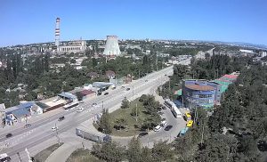 Веб камера Крыма, поселок Грэсовский, Симферопольская ТЭЦ