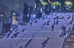 Веб-камера Японии, Железнодорожная станция Киото, Гранд-лестница