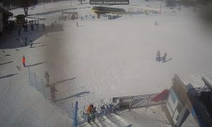 Веб камера горнолыжный курорт Архыз, зона выката Лунная Поляна