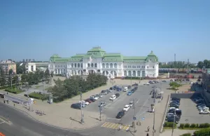 Веб камера Хабаровска, Железнодорожный вокзал Хабаровска (ЖД станция Хабаровск-1)