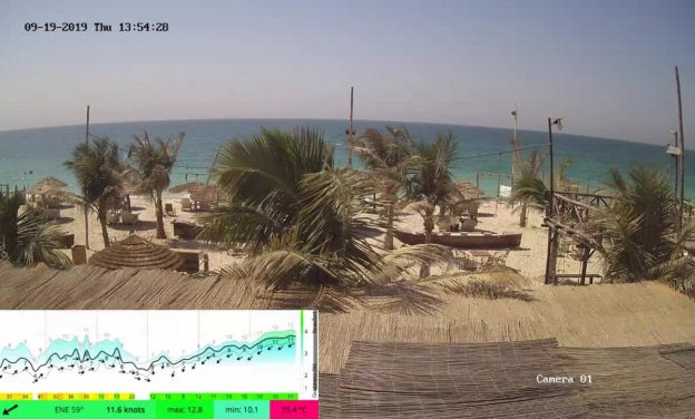 Пляж Умм-эль-Кайвайн с кайт-центра Kite Beach Center в ОАЭ