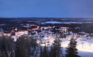 Веб камера Финляндия, горнолыжный курорт Леви, отель Levi Panorama 4*