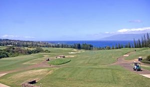 Веб камера Гавайские острова, остров Мауи, поле для гольфа Kapalua Golf’s Plantation Course