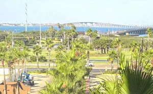 Веб-камера Саут-Падре-Айленд, Мемориальный мост королевы Изабеллы