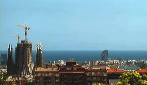 Веб камера Барселона, панорама