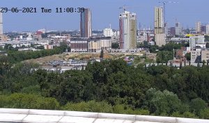 Веб камера Екатеринбурга, ЖК «Екатерининский Парк»