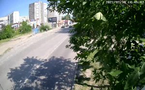 Веб камера Ульяновска, остановка «Промышленная»