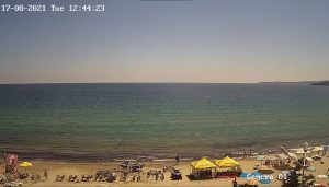 Веб камера Болгария, Созопол, пляж Каваците из отеля Sveti Nikola 3*