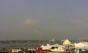 Веб камера Саутгемптон, Контейнерный терминал морского порта