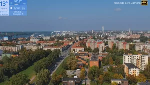Веб-камера Литвы, Клайпеда, Панорама