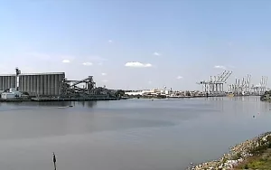Веб камера Джорджия, Саванна, Морской порт