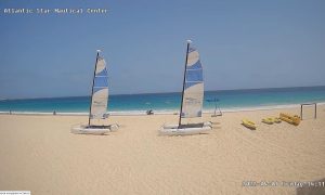 Веб камера Кабо-Верде, остров Сал, морской центр Atlantic Star