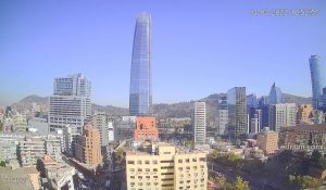 Веб камера Чили, Сантьяго, небоскреб Гран Торре Сантьяго