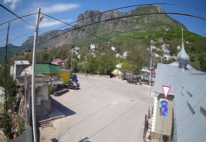 Веб камера село Лучистое, панорама