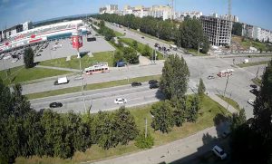 Веб камера Ульяновска, Перекресток проспекта Авиастроителей и улицы Тюленева