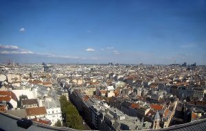 Веб камера Австрия, панорама Вены, вид на восток