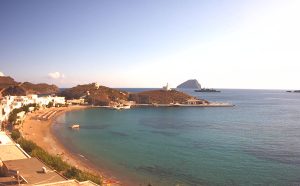 Веб камера Греция, остров Китира, пляж Капсали