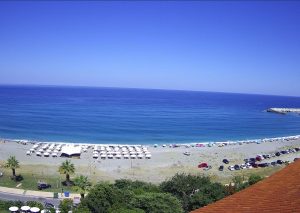 Веб камера Греции, пляж Агиокампос