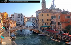 Веб камера Италии, Венеция, мост Понте-делле-Гулье