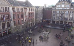 Веб камера Амстердам, Улица Дамрак