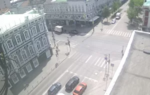 Веб камера Саратова, перекресток улиц Московская и Радищева