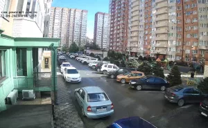 Веб камера Краснодара, ЖК «Панорама», двор