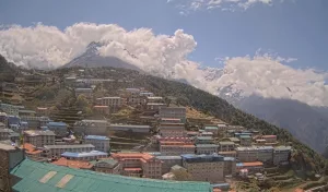 Веб-камера Непала, Панорама Намче-Базар